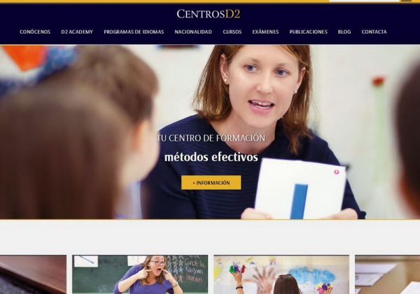 ¡Estrenamos nuevo sitio web en CentrosD2!
